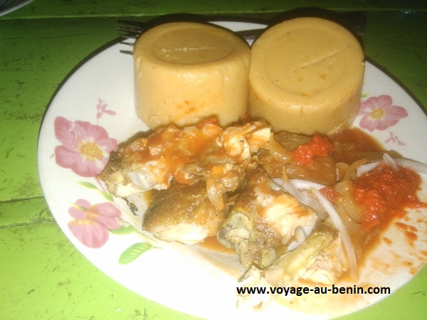 cuisine béninoise plat d'amiwo au Bénin